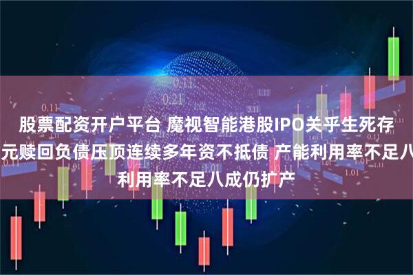 股票配资开户平台 魔视智能港股IPO关乎生死存亡:12亿元赎回负债压顶连续多年资不抵债 产能利用率不足八成仍扩产
